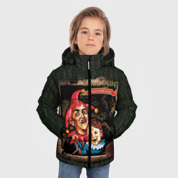 Куртка зимняя для мальчика Как в старой сказке, цвет: 3D-черный — фото 2