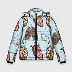 Зимняя куртка для мальчика Органы