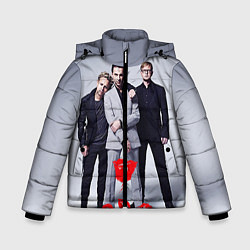 Зимняя куртка для мальчика Depeche Mode: Red Flower