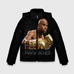 Куртка зимняя для мальчика Floyd Mayweather, цвет: 3D-красный