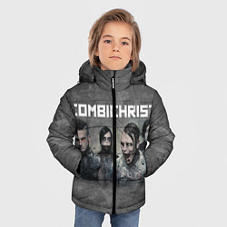 Куртка зимняя для мальчика Combichrist, цвет: 3D-черный — фото 2