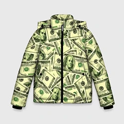 Куртка зимняя для мальчика Benjamin Franklin, цвет: 3D-красный
