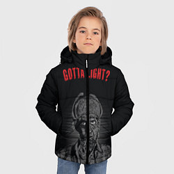Куртка зимняя для мальчика Gotta light?, цвет: 3D-черный — фото 2
