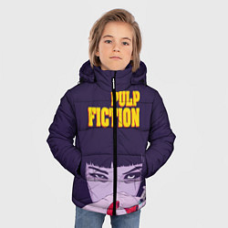 Куртка зимняя для мальчика Pulp Fiction: Dope Heart, цвет: 3D-светло-серый — фото 2