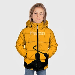 Куртка зимняя для мальчика IFreeman, цвет: 3D-красный — фото 2