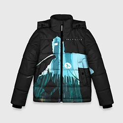 Куртка зимняя для мальчика Half-Life City, цвет: 3D-черный