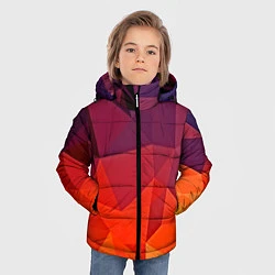 Куртка зимняя для мальчика Geometric, цвет: 3D-черный — фото 2