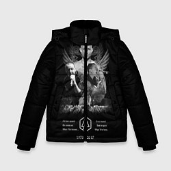 Куртка зимняя для мальчика Bennington Memories, цвет: 3D-черный