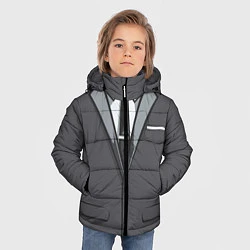 Куртка зимняя для мальчика Костюм, цвет: 3D-светло-серый — фото 2