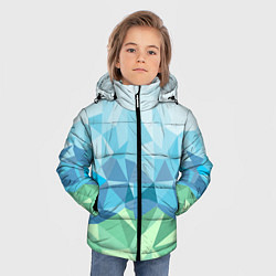 Куртка зимняя для мальчика URAL polygonal, цвет: 3D-черный — фото 2