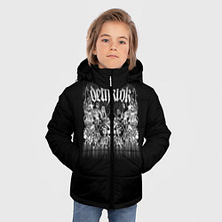 Куртка зимняя для мальчика Dethklok: Demons, цвет: 3D-светло-серый — фото 2