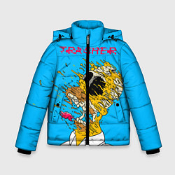Куртка зимняя для мальчика Trasher Homer, цвет: 3D-черный