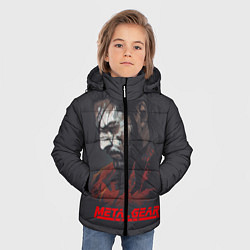 Куртка зимняя для мальчика Metal Gear Solid, цвет: 3D-красный — фото 2