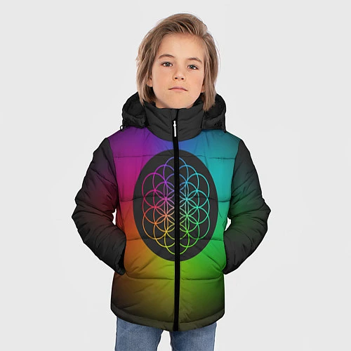 Зимняя куртка для мальчика Coldplay Colour / 3D-Светло-серый – фото 3