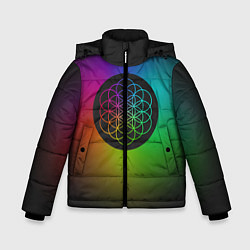 Куртка зимняя для мальчика Coldplay Colour, цвет: 3D-красный
