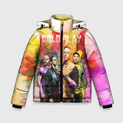 Куртка зимняя для мальчика Coldplay, цвет: 3D-красный