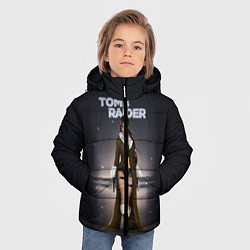 Куртка зимняя для мальчика TOMB RAIDER, цвет: 3D-черный — фото 2