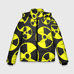 Куртка зимняя для мальчика Радиация, цвет: 3D-светло-серый
