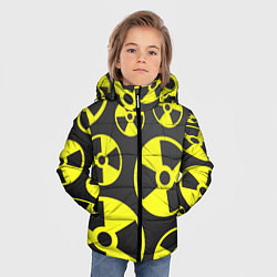 Куртка зимняя для мальчика Радиация, цвет: 3D-черный — фото 2