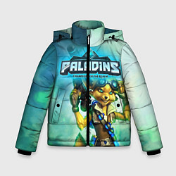 Куртка зимняя для мальчика Paladins, цвет: 3D-черный