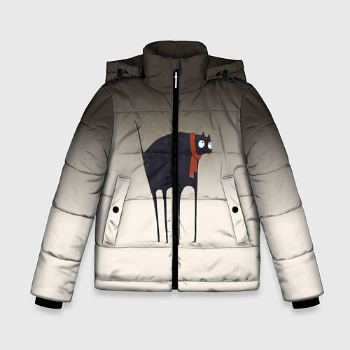 Зимняя куртка для мальчика Первый снег / 3D-Красный – фото 1
