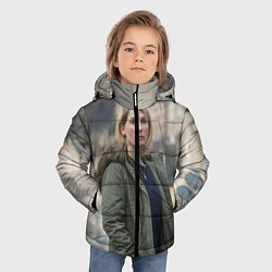 Куртка зимняя для мальчика Доктор, цвет: 3D-черный — фото 2