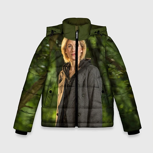 Зимняя куртка для мальчика Джоди Уиттакер / 3D-Красный – фото 1