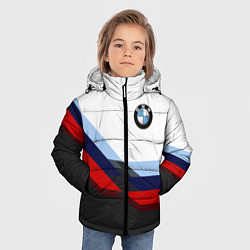 Куртка зимняя для мальчика BMW M SPORT, цвет: 3D-черный — фото 2