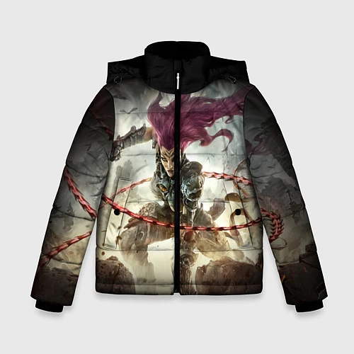 Зимняя куртка для мальчика Darksiders Warrior / 3D-Красный – фото 1