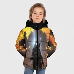 Куртка зимняя для мальчика Titanfall: Robots War, цвет: 3D-черный — фото 2