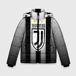 Куртка зимняя для мальчика Juventus FC: New logo, цвет: 3D-красный