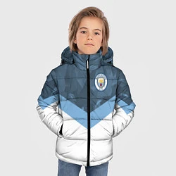 Куртка зимняя для мальчика Manchester City FC: Sport, цвет: 3D-черный — фото 2