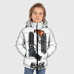 Куртка зимняя для мальчика Blade Runner 2049: Weapon, цвет: 3D-черный — фото 2