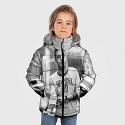 Куртка зимняя для мальчика Rami Malek, цвет: 3D-красный — фото 2