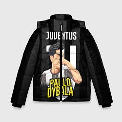 Куртка зимняя для мальчика FC Juventus: Paulo Dybala, цвет: 3D-черный
