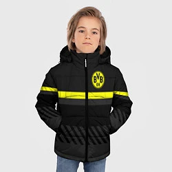 Куртка зимняя для мальчика FC Borussia 2018 Original #3, цвет: 3D-черный — фото 2