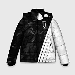 Куртка зимняя для мальчика FC Juventus: Abstract, цвет: 3D-черный