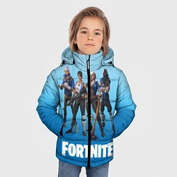 Куртка зимняя для мальчика Fortnite Stories, цвет: 3D-красный — фото 2