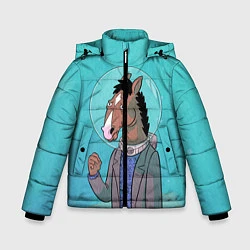 Куртка зимняя для мальчика BoJack, цвет: 3D-светло-серый