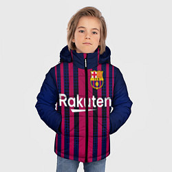 Куртка зимняя для мальчика FC Barcelona: Rakuten, цвет: 3D-черный — фото 2