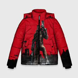 Куртка зимняя для мальчика Soldier: William Blaskovitz, цвет: 3D-черный