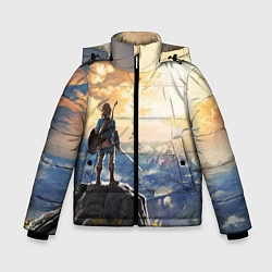 Куртка зимняя для мальчика Knight Link, цвет: 3D-светло-серый