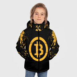 Куртка зимняя для мальчика Bitcoin Master, цвет: 3D-черный — фото 2