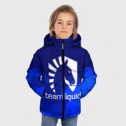 Куртка зимняя для мальчика Team Liquid: Polygons, цвет: 3D-черный — фото 2