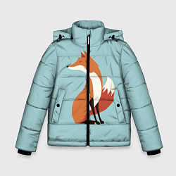 Куртка зимняя для мальчика Minimal Fox, цвет: 3D-светло-серый