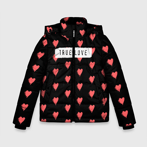 Зимняя куртка для мальчика True Love / 3D-Красный – фото 1