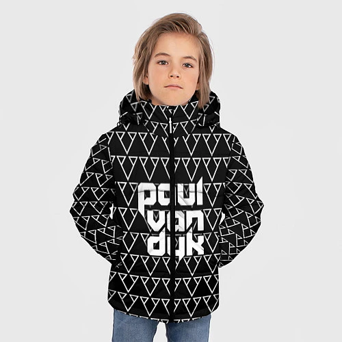 Зимняя куртка для мальчика Paul Van Dyk / 3D-Светло-серый – фото 3