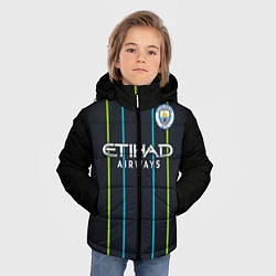 Куртка зимняя для мальчика FC Manchester City: Away 18/19, цвет: 3D-красный — фото 2