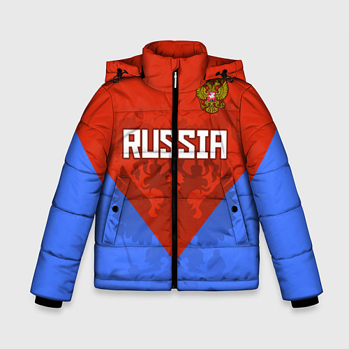 Зимняя куртка для мальчика Russia Red & Blue / 3D-Красный – фото 1