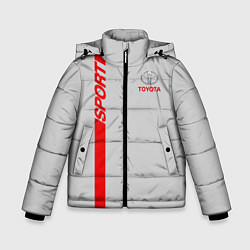 Зимняя куртка для мальчика Toyota: Silver Sport